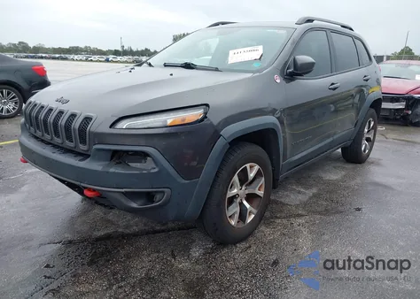 2014 Jeep Cherokee Trailhawk from USA, damaged, VIN 1C4PJMBS9EW251069